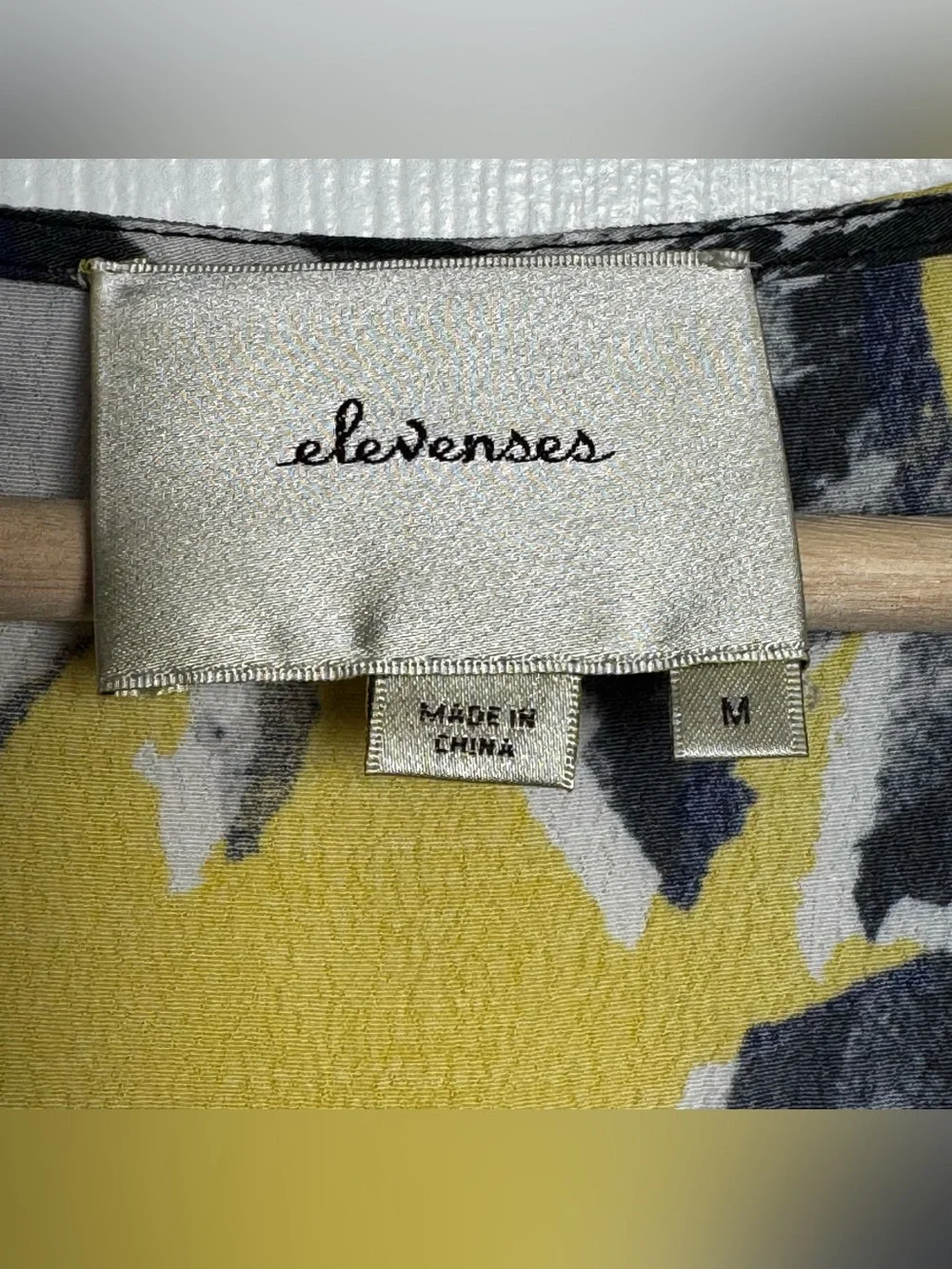 Anthropologie Elevenses Yellow Floral Somerset Romper Belted Medium Pockets